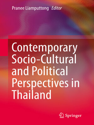 cover image of Contemporary Socio-Cultural and Political Perspectives in Thailand